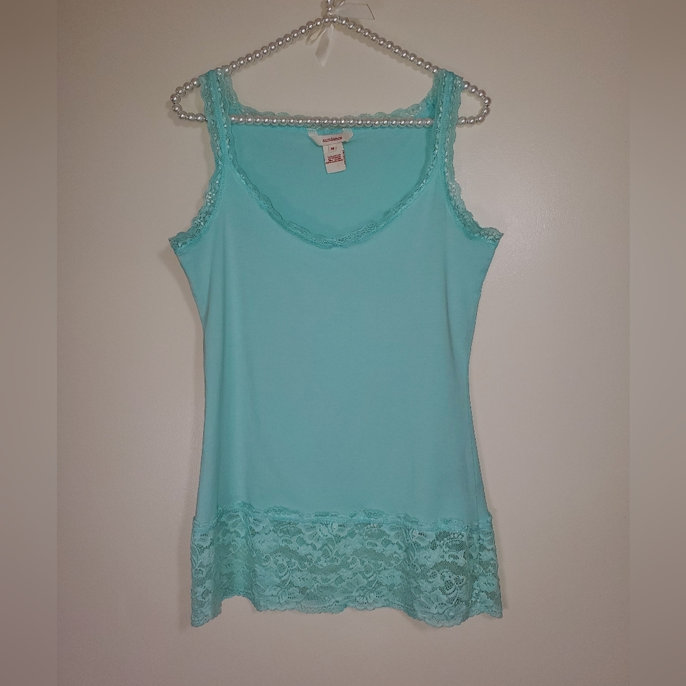 EUC Sundance Elan tank top mint green size M